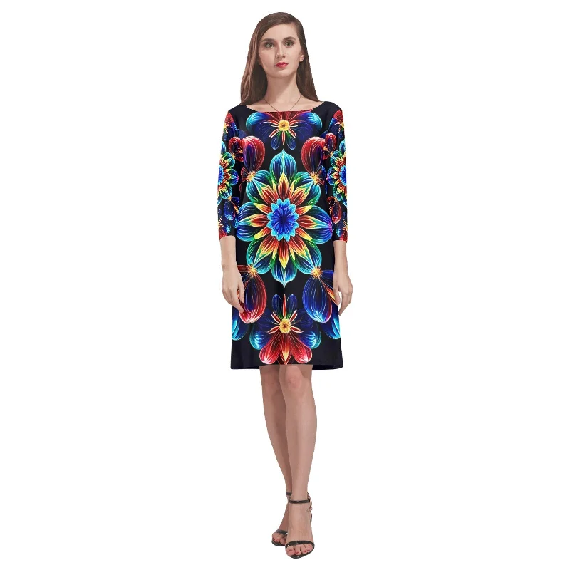 Price Rollback Women's Loose Round Neck Dress (Model D22)