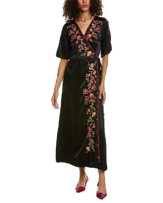 Don't Wait Johnny Was Lilith Wrap Dress