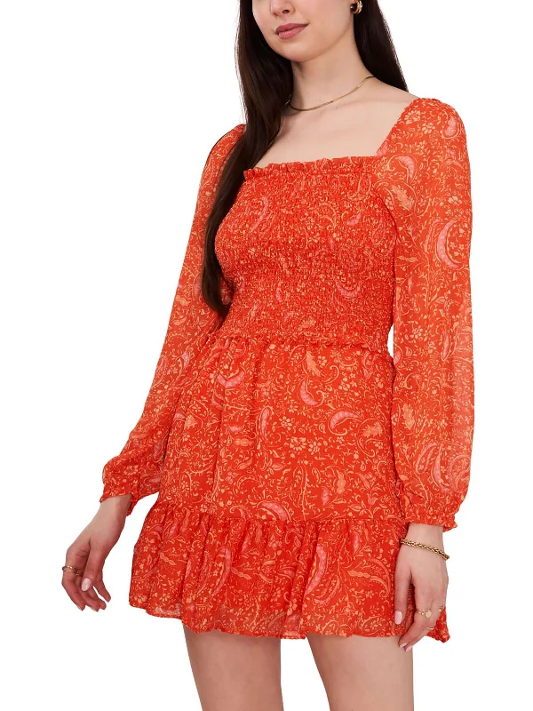 Amazing Deals Womens Floral Short Mini Dress