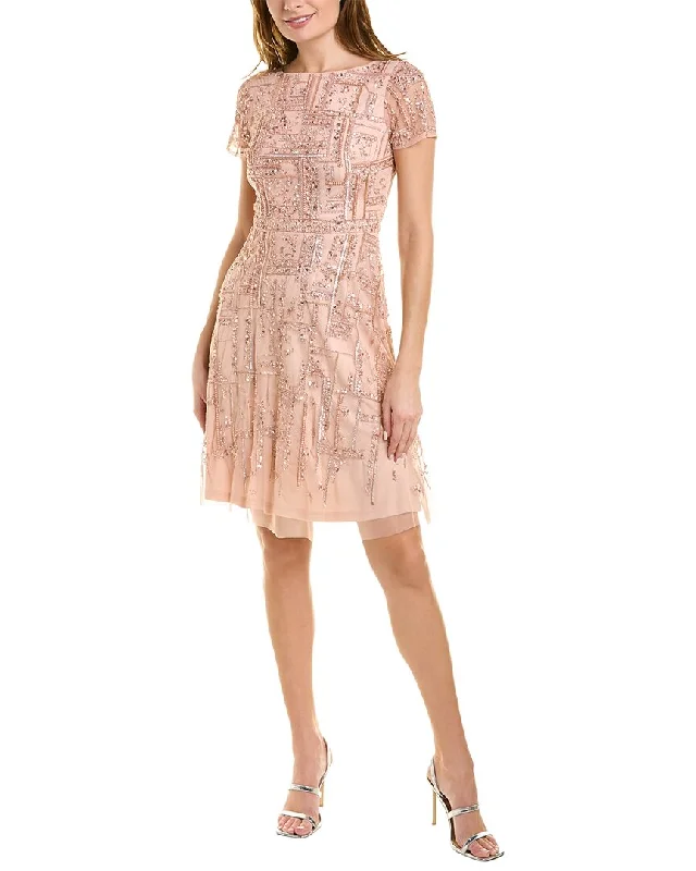 Limited Time Offer Aidan Mattox Beaded Cocktail Dress