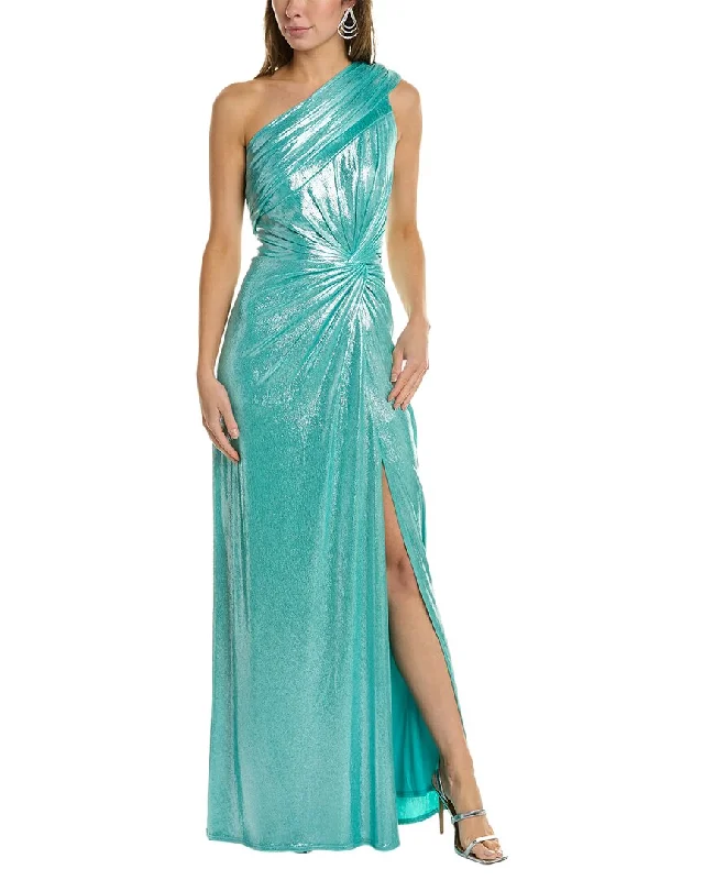 Hurry In Tadashi Shoji One-Shoulder Gown