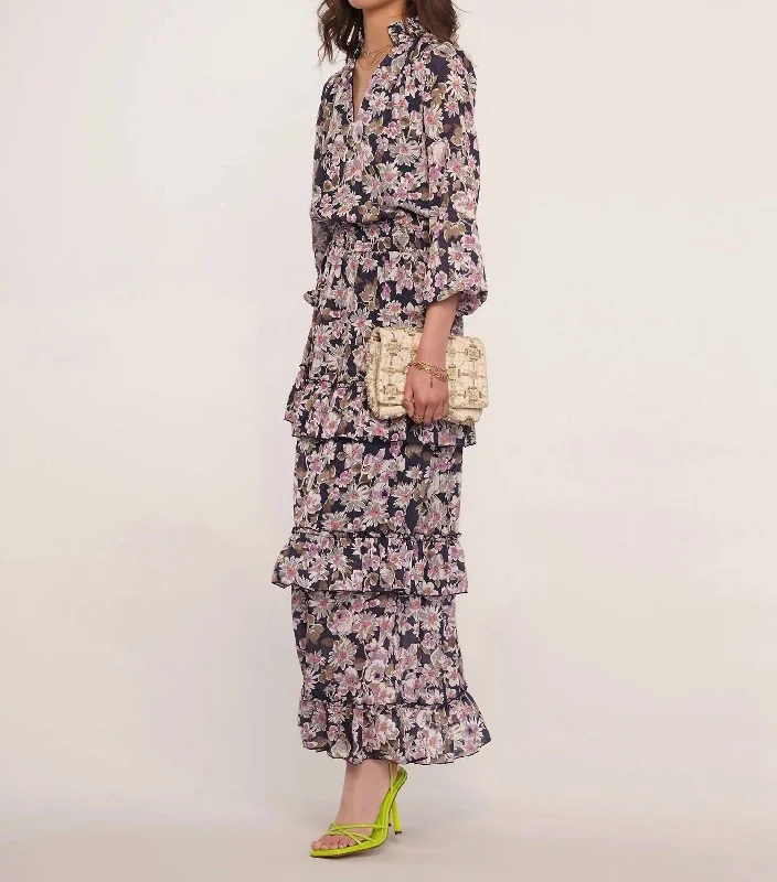 Final Clearance Leyla Dress In Daisy