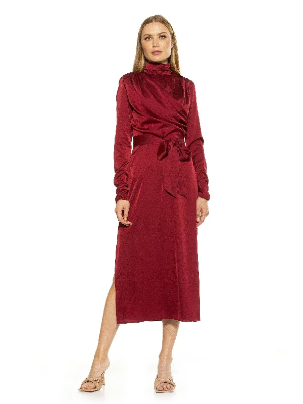 Online Specials Mockneck Midi Dress