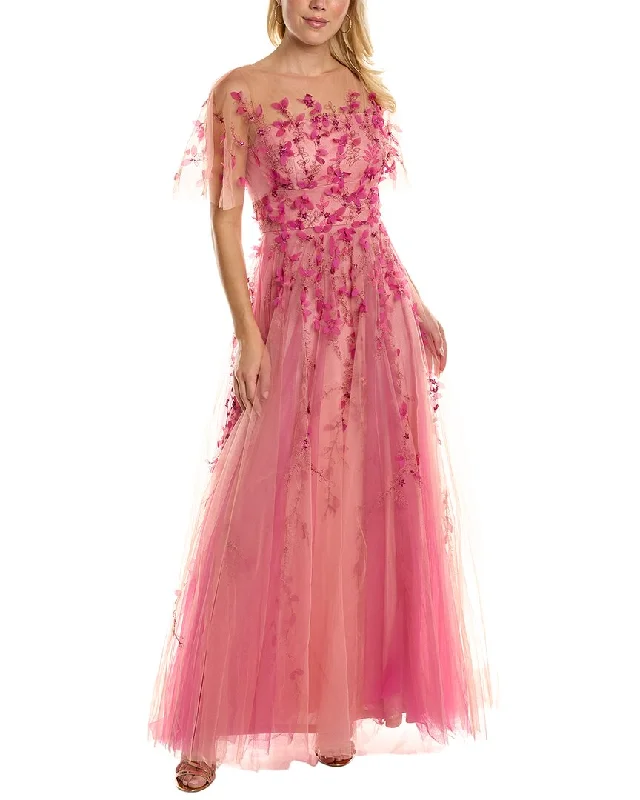 Time-Limited Offer Theia Tulle Gown