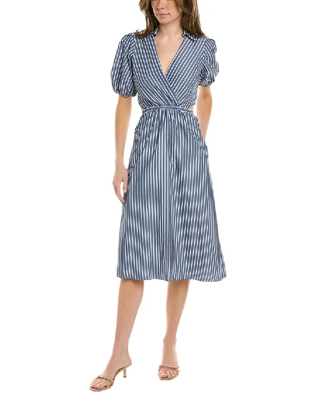 Act Fast MAISON TARA Midi Dress