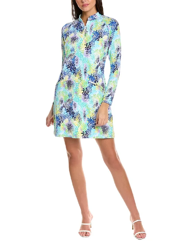 Flash Sale IBKUL Mock Neck Sheath Dress