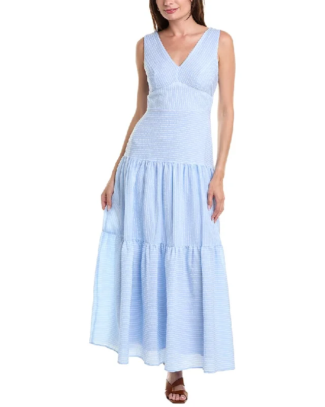 Great Deals Taylor Seersucker Maxi Dress