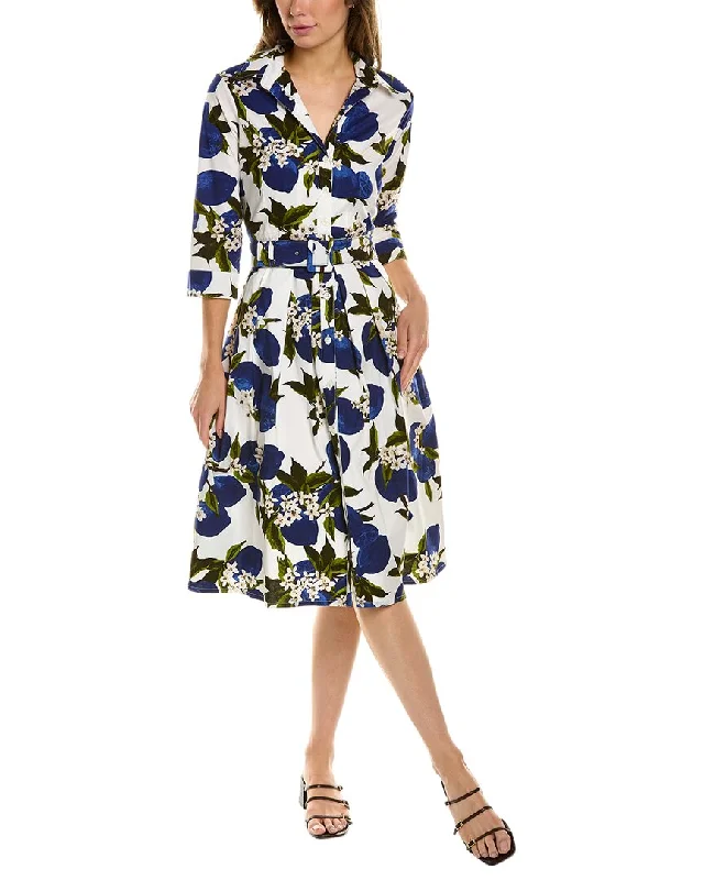 Lowest Prices Samantha Sung Audrey 1 3/4-Sleeve Shirtdress