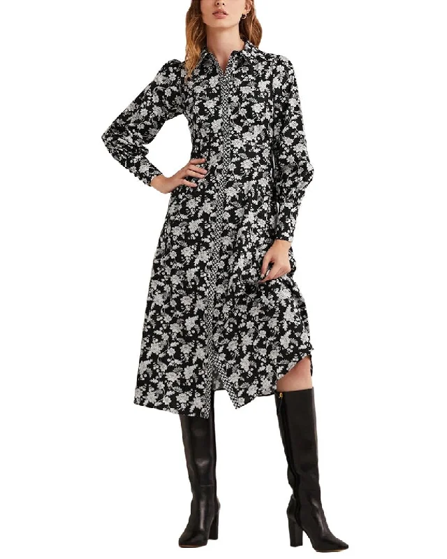 The Best Prices Boden Empire Midi Shirt Dress