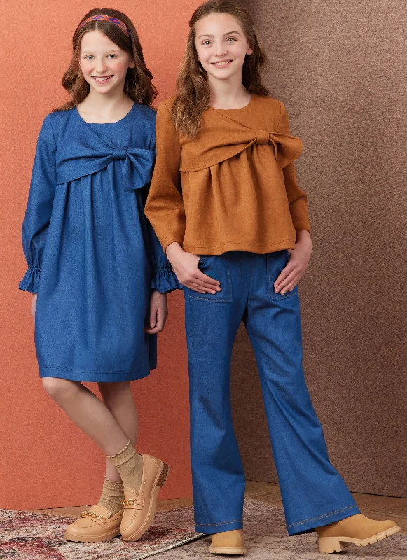 Quick Sale Simplicity Child/Teen Top, Dress & Trousers S3015