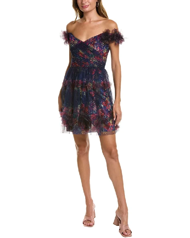 Deep Discounts Marchesa Notte Lace Dress