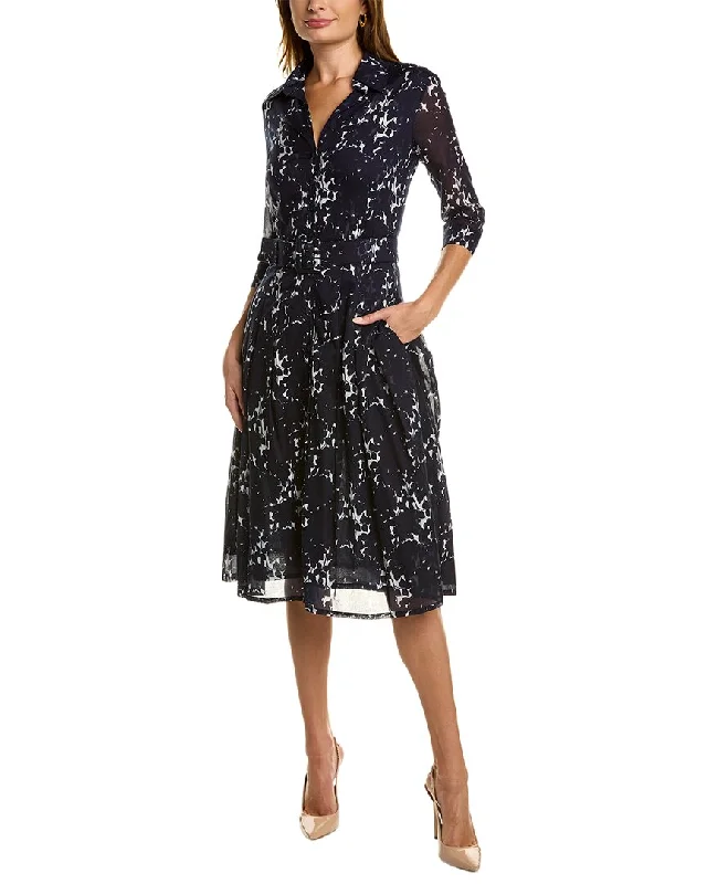 Price Drop Samantha Sung Audrey 2 3/4-Sleeve Shirtdress