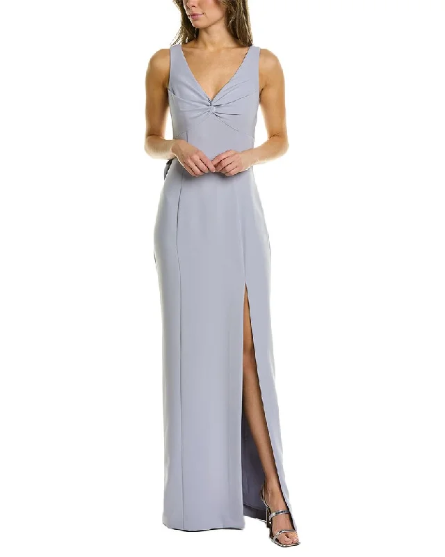 Price Rollback Marchesa Notte Solid Maxi Dress