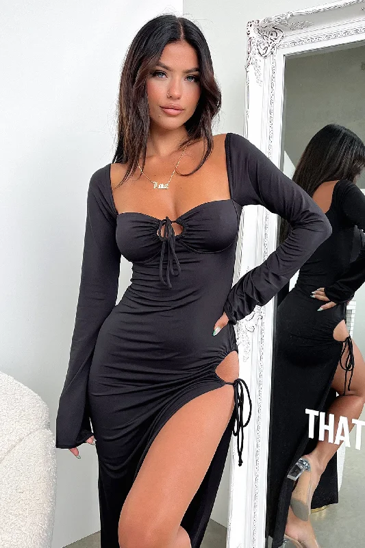 Bargain Prices Noor Maxi Dress - Black