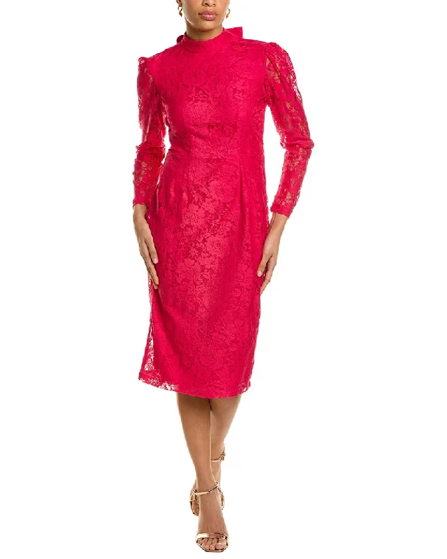 Best Deals MAISON TARA Lace Midi Dress
