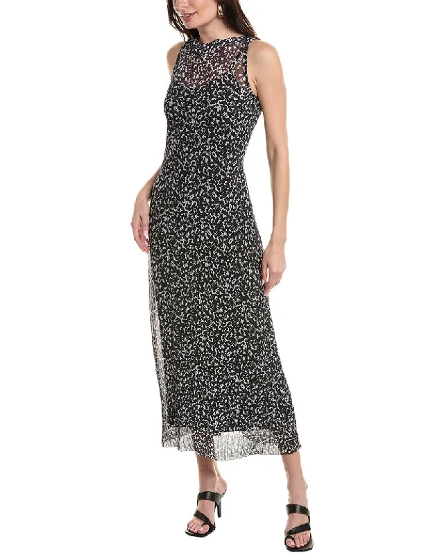 Price Cut Vince Camuto High Neck Maxi Dress