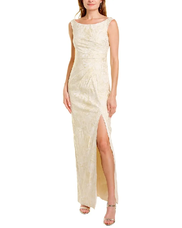 Fantastic Deals Aidan Mattox Jacquard Gown
