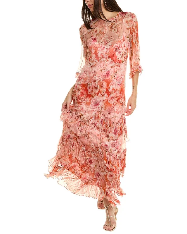 Daily Specials Johnny Was Yours Truly Silk Maxi Dress