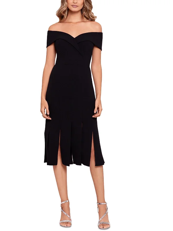 Price Buster Womens Semi-Formal Midi Cocktail And Party Dress