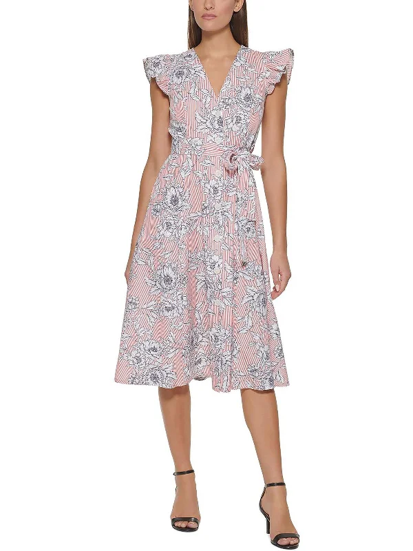 Best Seller Womens Cotton Printed Midi Dress