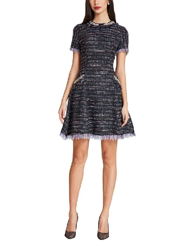 Online Specials Teri Jon by Rickie Freeman Special Occasion Short Printed Dress