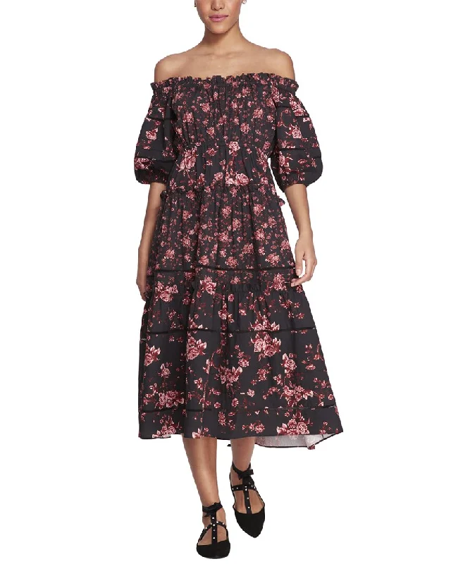 Act Now Marchesa Notte Ayana Printed Dress