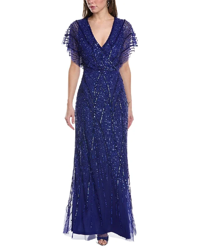 Deal Mania Adrianna Papell Sequin Gown