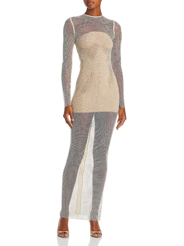 Exclusive Preview Womens Mesh Cocktail And Party Dress