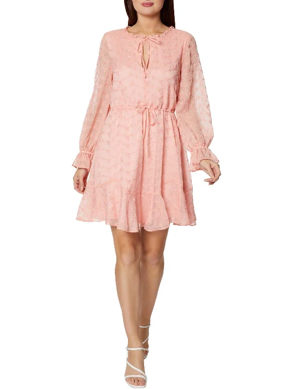 Deal of the Week Womens Embroidered Short Mini Dress