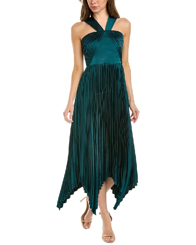 Price Smash Theia Eleanora Handkerchief Gown