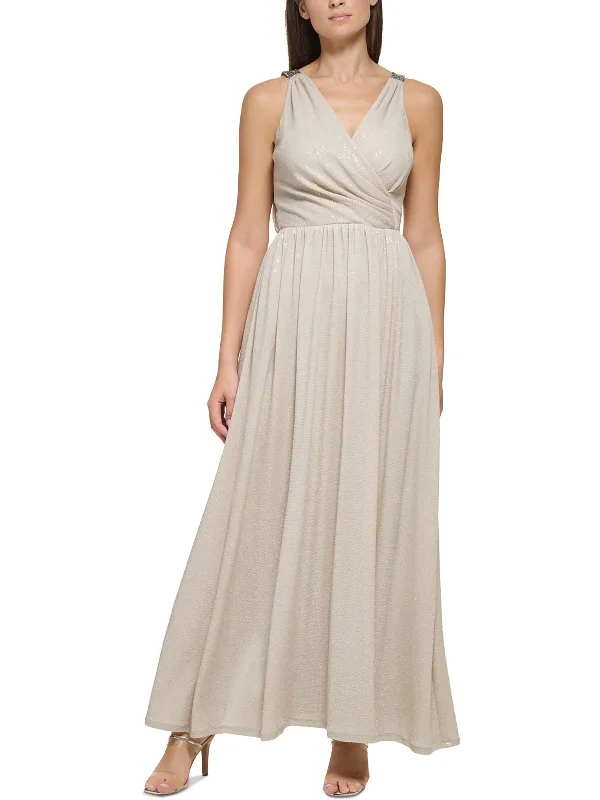 Don't Wait Womens Long Party Evening Dress