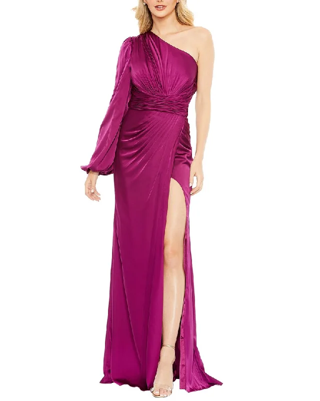 Special Price Mac Duggal One-Sleeve Gown