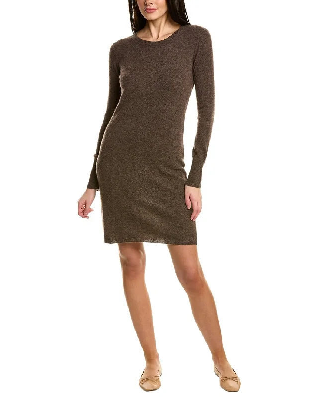 Year-End Clearance sofiacashmere Classic Cashmere Sweaterdress