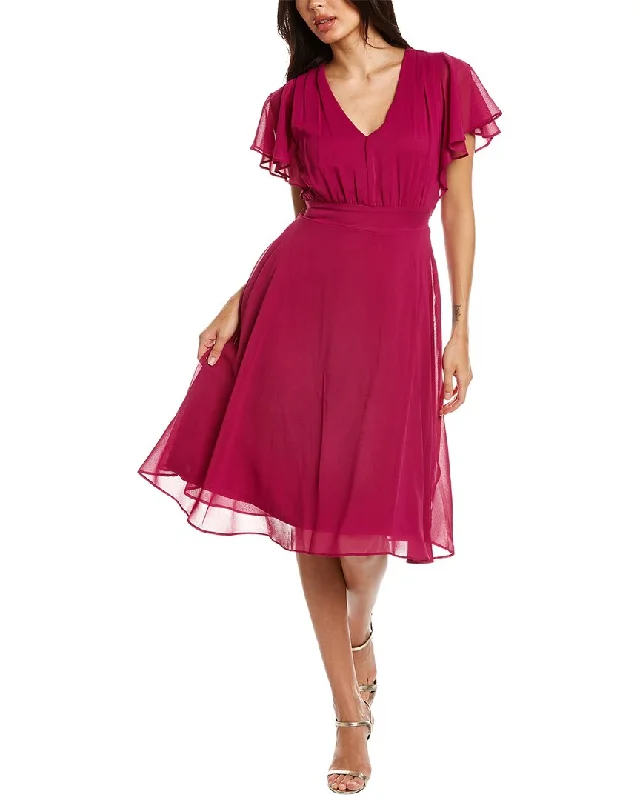Holiday Sale Maison Tara Tie Waist A-Line Dress