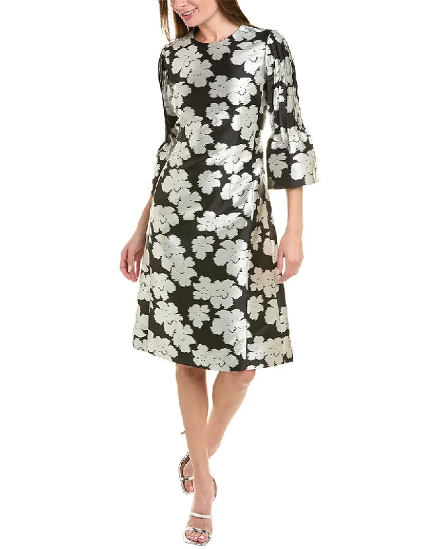 Special Price Teri Jon by Rickie Freeman Jacquard Shift Dress