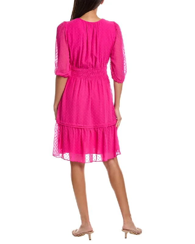 Price Cut Nanette Nanette Lepore Clipped Dot Mini Dress
