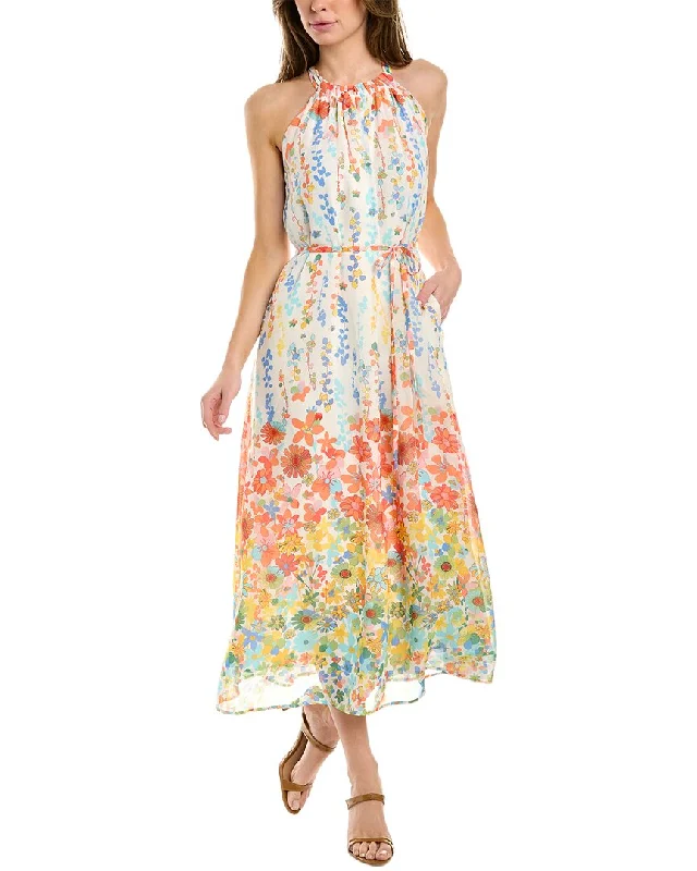 Limited Availability Maggy London Halter Midi Dress