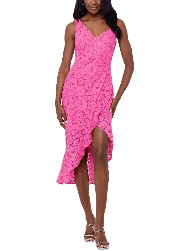 Sneak Peek Sale Womens Lace Long Cocktail and Party Dress