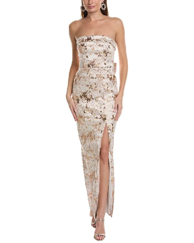 Deal of the Week Aidan Mattox Strapless Mermaid Gown