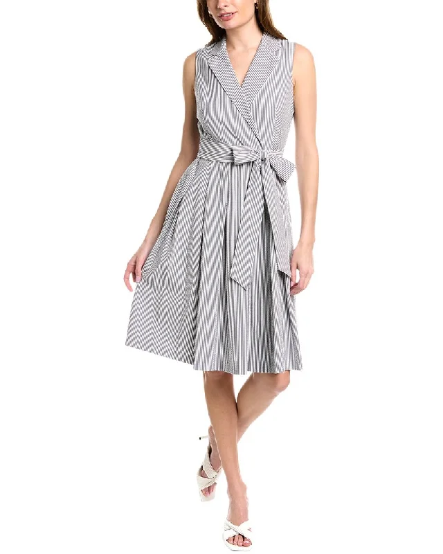 Big Discounts Anne Klein Wrap A-Line Dress