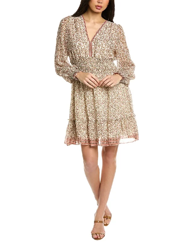 Quick Sale Max Studio Smocked Mini Dress