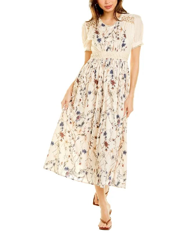 Price Rollback To My Lovers Lace Maxi Dress