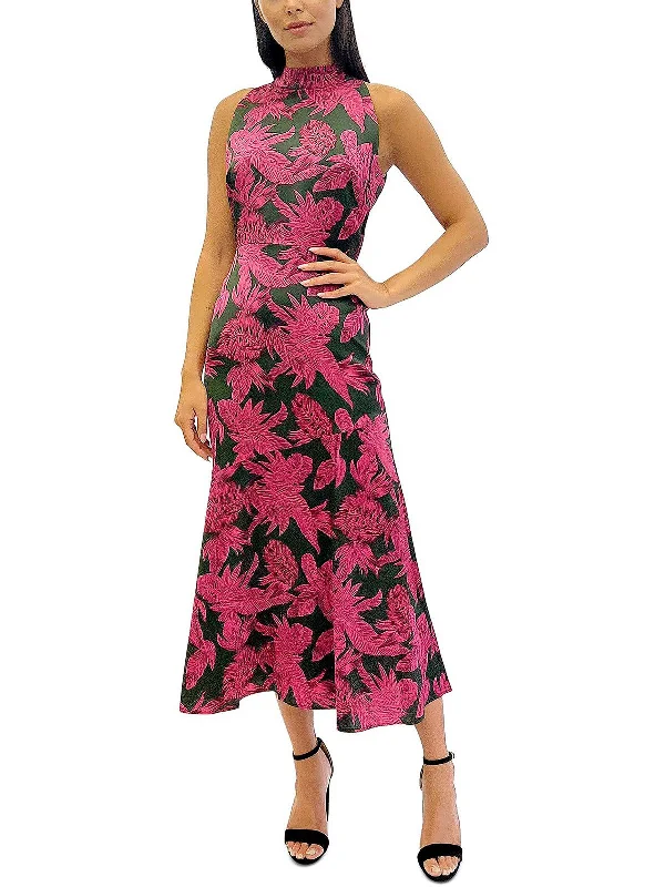 Buy More, Save More Womens Tie Neck Long Evening Dress