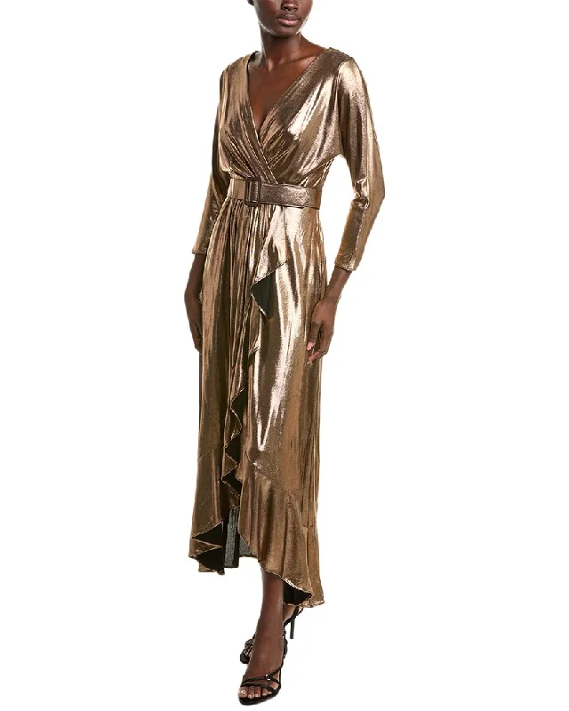 Big Savings Eliza J Foil Knit Gown