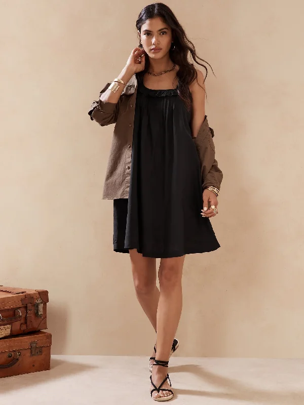 Exclusive Savings Ruffle Mini Dress