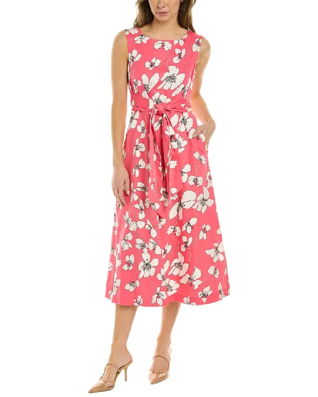Early Access Anne Klein Printed Midi Dress