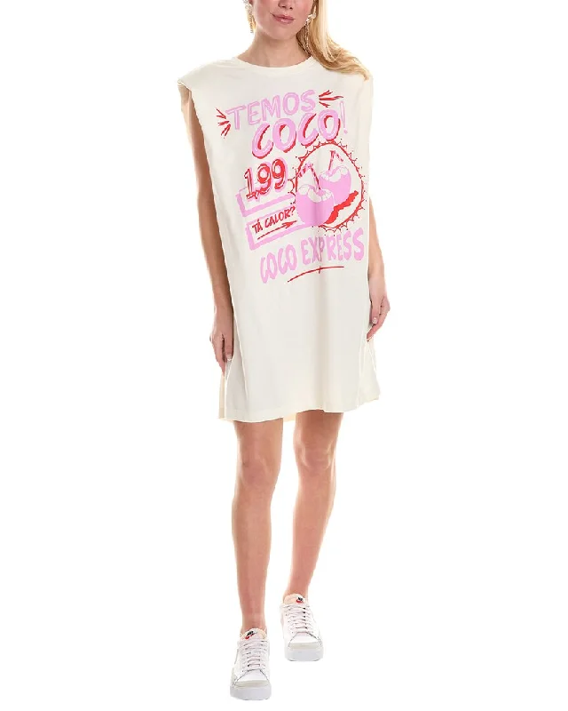 Deep Discounts FARM Rio Rio Temos Coco T-Shirt Dress