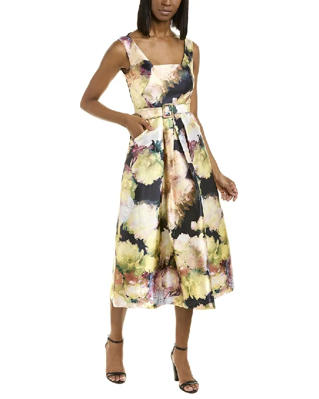 Shop and Save Kay Unger Perry A-Line Dress