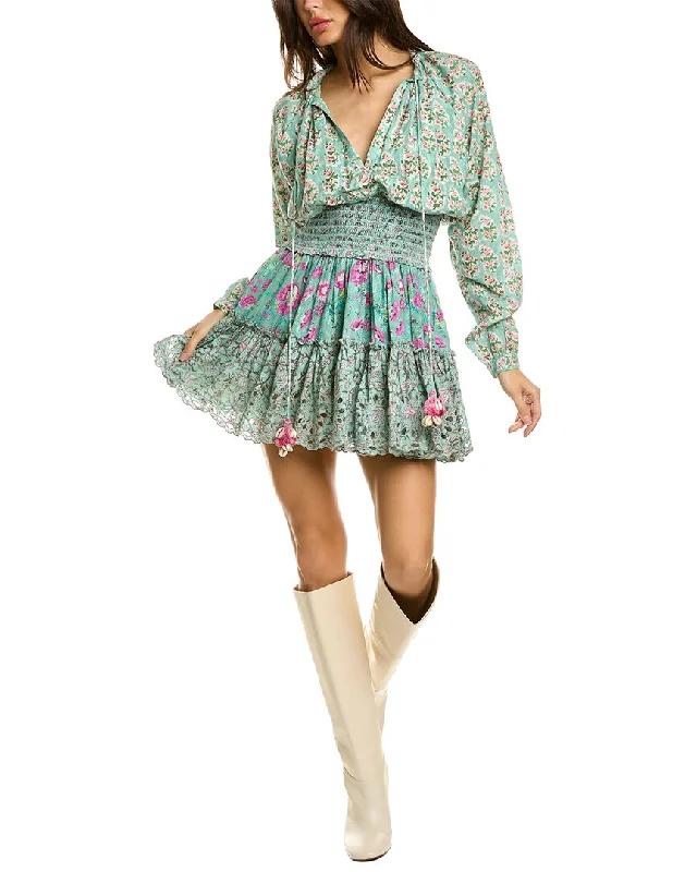 Big Discounts Hemant & Nandita Blouson Mini Dress