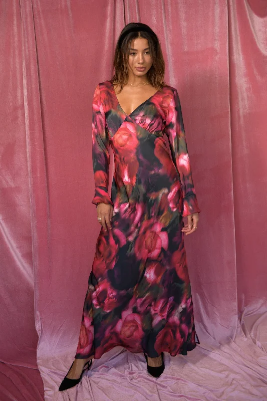 Today’s Special Massie Maxi Dress Satin - Amour